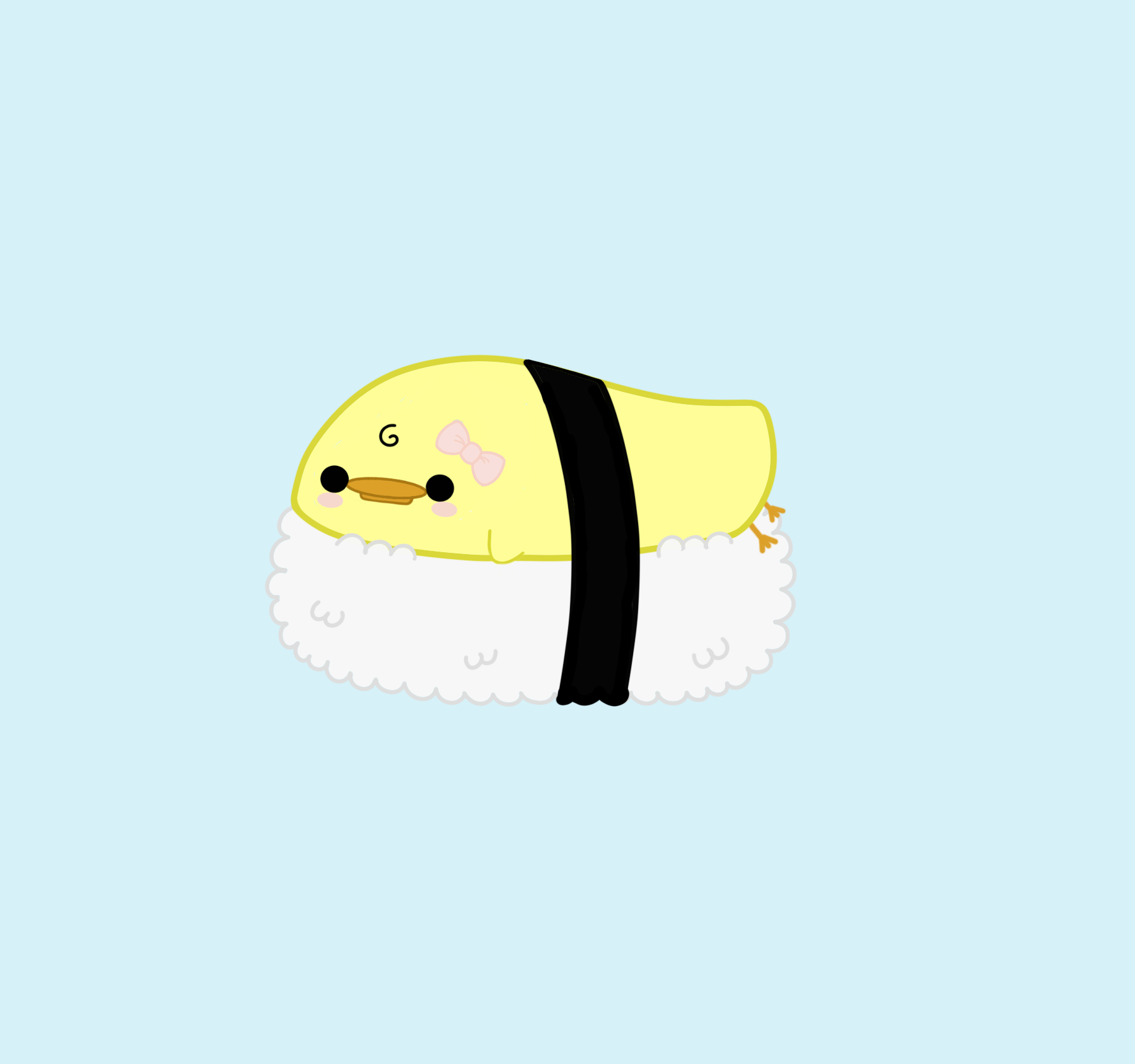 Sushi Cute Quacky