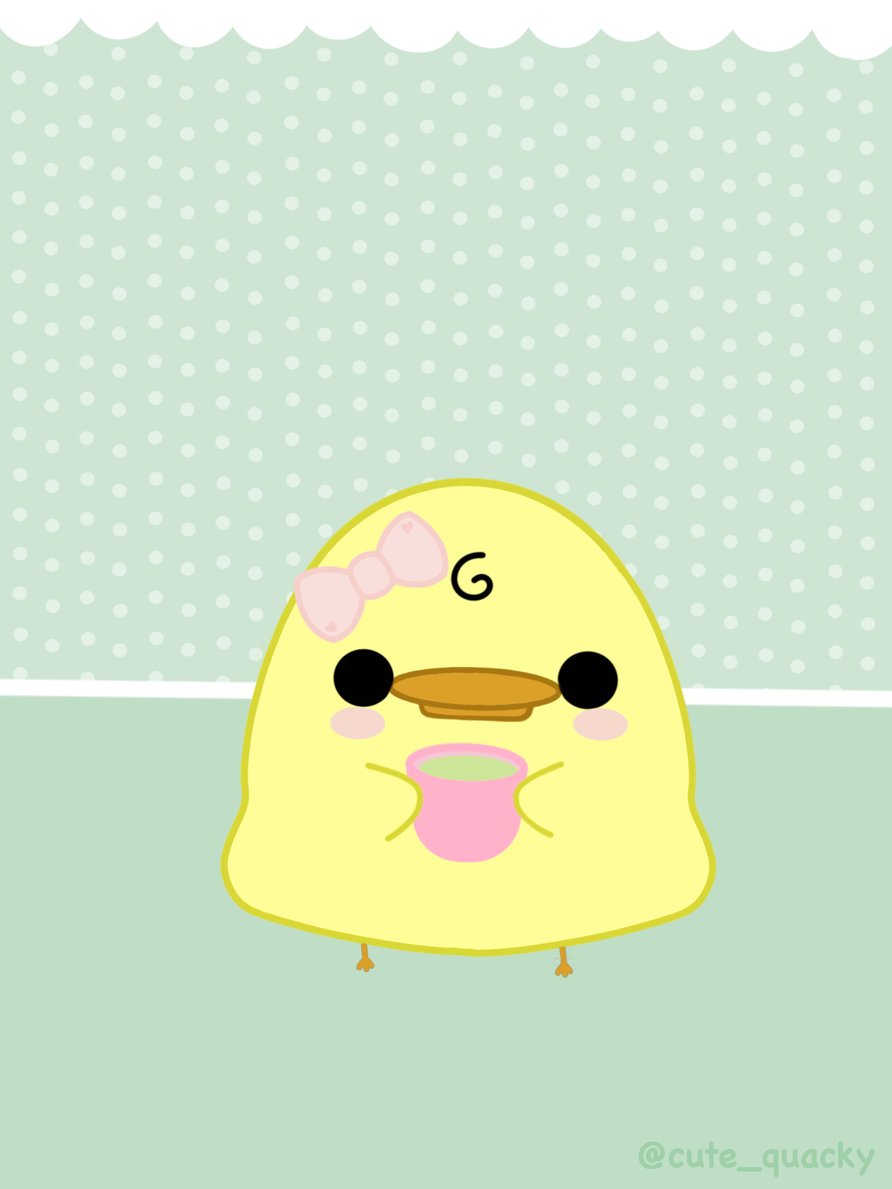 Matcha Cute Quacky