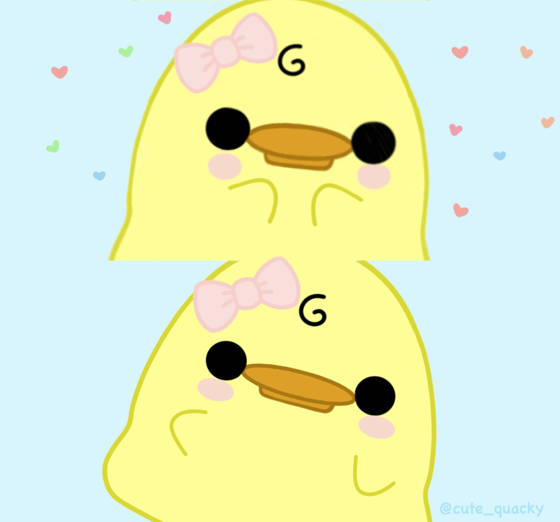 Cute Quacky illustration
