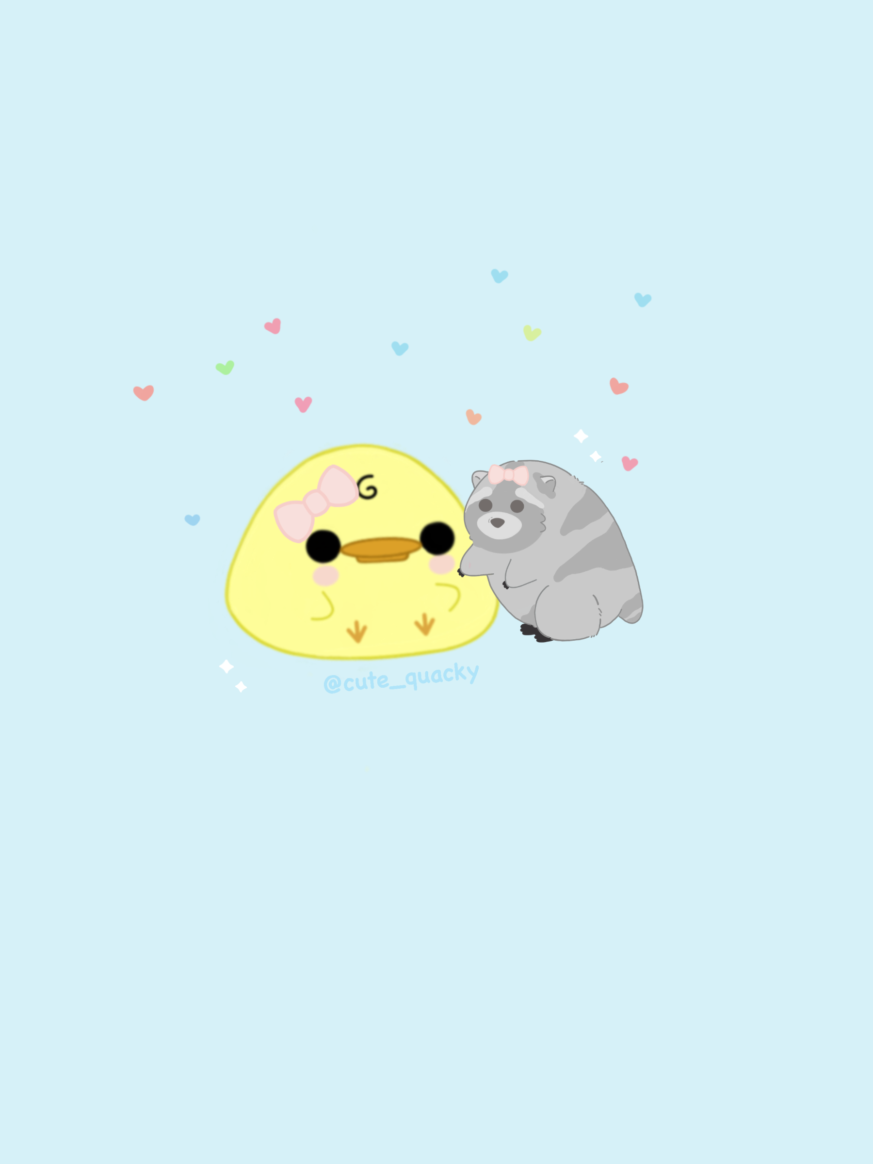 Cute Quacky illustration
