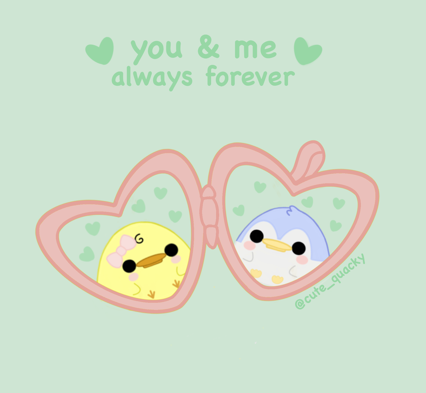 Cute Quacky illustration